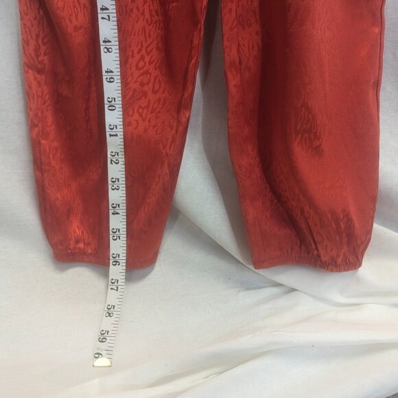 Socialite Size Small Red Satin Jumper - Picture 4 of 16